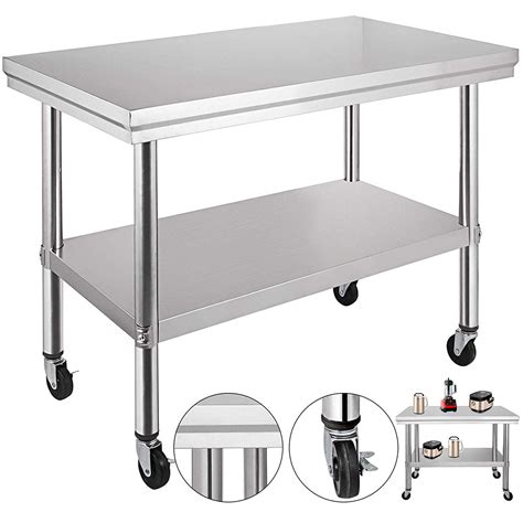 heavy duty stainless steel table